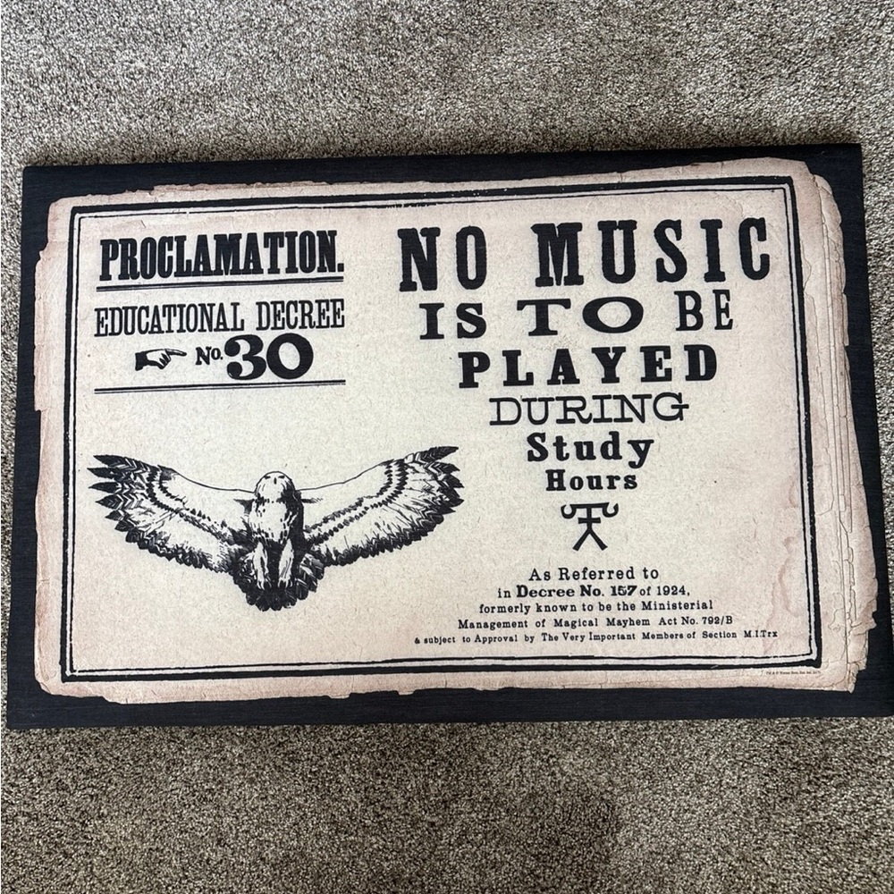 Harry Potter pottery barn pinboard